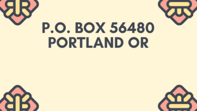 p.o. box 56480 portland or